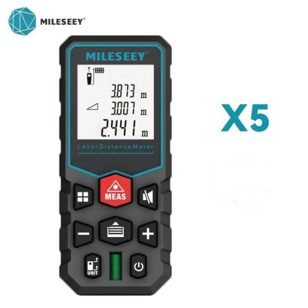Лазерная дальномер строительный MILESEEY X5
