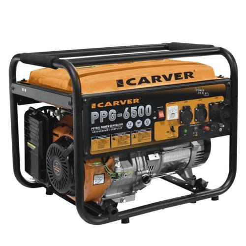 Генератор бензиновый CARVER PPG-6500